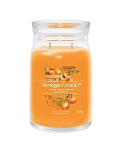 Yankee Candle Farm Fresh Peach - Signature Large Jar